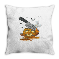 Sears Family Funny Halloween Party T Shirt Throw Pillow | Artistshot