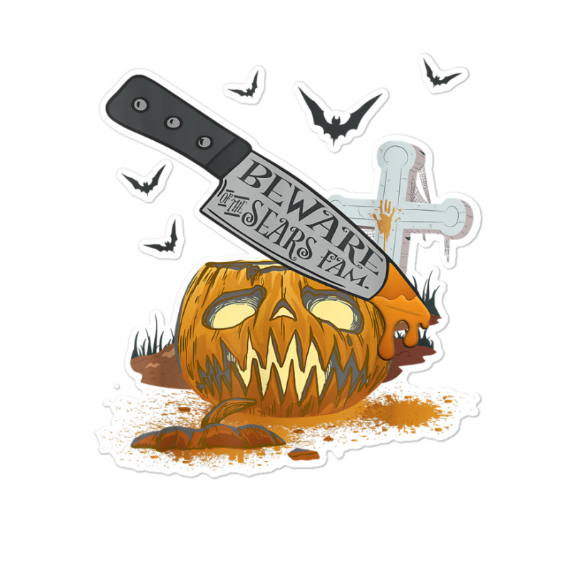 Sears Family Funny Halloween Party T Shirt Sticker | Artistshot