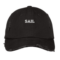 Sail Boat Sailing Yacht Vintage Cap | Artistshot