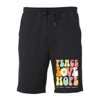 Peace Love Hope Pitt Hopkins Syndrome Phs Awareness Gift T Shirt Fleece Short | Artistshot