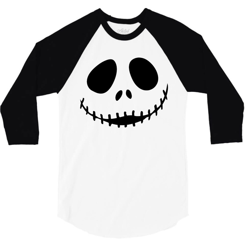 Jack Halloween 3/4 Sleeve Shirt | Artistshot