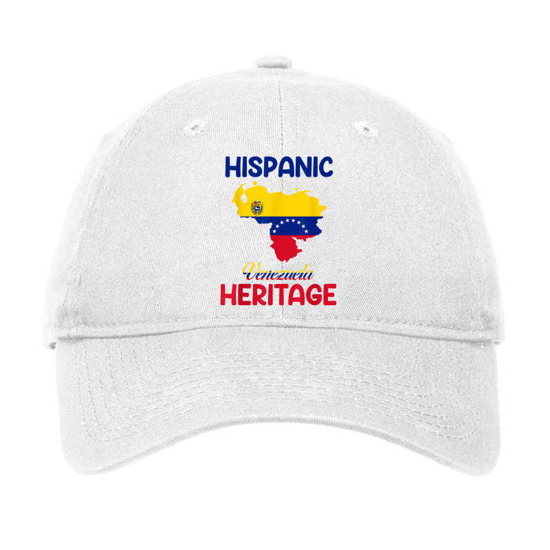 Venezuela Map Venezuela Flag Hispanic Heritage Latin Month T Shirt Adjustable Cap by cm-arts | Artistshot