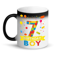 7 Year Old Building Blocks 7th Birthday Boy Magic Mug | Artistshot