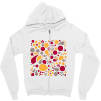 Modern Paisley Design Zipper Hoodie | Artistshot