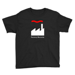 factory records   retro record label   mens music Youth Tee | Artistshot