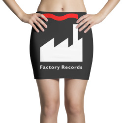 factory records   retro record label   mens music Mini Skirts | Artistshot