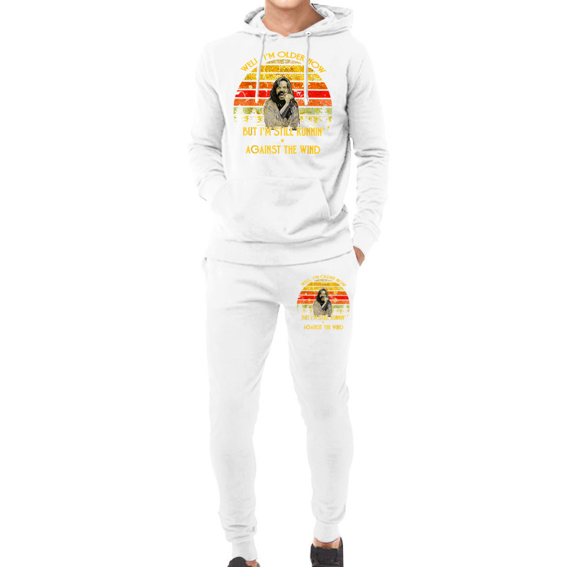 Well I’m Older Now But I’m Still Running Against The Wind T Shirt Hoodie & Jogger Set | Artistshot