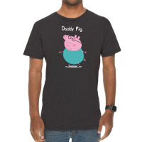 Daddy Pig Vintage T-shirt | Artistshot