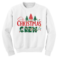 Cute Family Christmas Crew Matching Pajama Gift Lights T Shirt Youth Sweatshirt | Artistshot