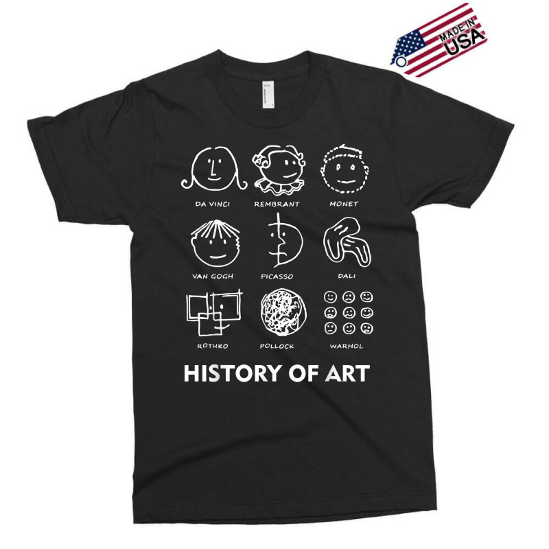 History Of Art Shirt T Shirt Exclusive T-shirt | Artistshot