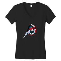 Sideswipe (back) 1 Women's V-neck T-shirt | Artistshot