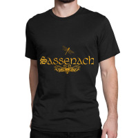 Golden Sassenach Dragonfly Classic T-shirt | Artistshot