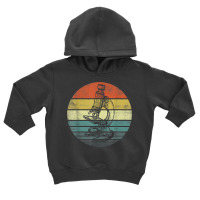 Science Gifts Retro Sunset Scientist Microscope Microscopy T Shirt Toddler Hoodie | Artistshot