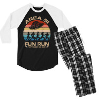 Area 51 Fun Run Men's 3/4 Sleeve Pajama Set | Artistshot