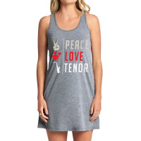 Womens Tenor Musical Instrument Tenor Players Tenor Sax Instruments V Tank Dress | Artistshot