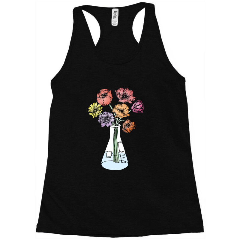 Erlenmeyer Bouquet Racerback Tank by cm-arts | Artistshot