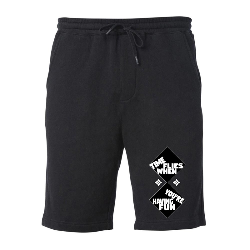 Time Flies When You're Having Fun, Time Flies When You're Having Fun V Fleece Short | Artistshot