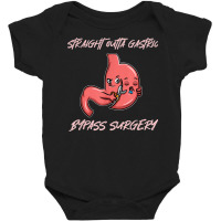 Straight Outta Gastric Bypass Surgery Recovery Baby Bodysuit | Artistshot