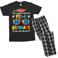 What An Awesome Pre K Graduate Looks Like 2022 Graduation T Shirt Men's T-shirt Pajama Set | Artistshot