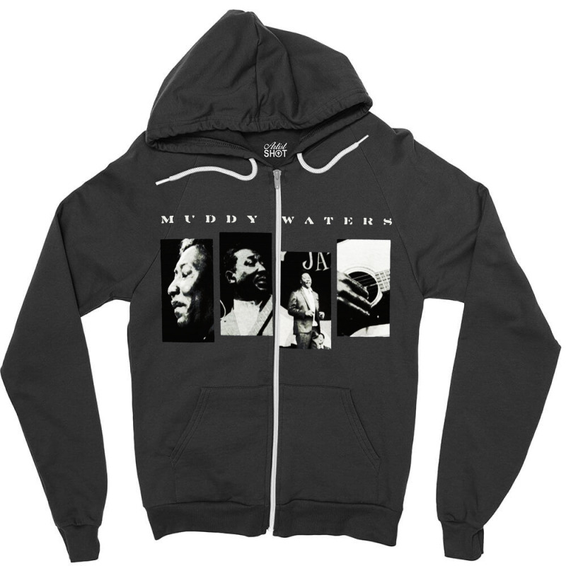 Muddy Waters Zipper Hoodie | Artistshot