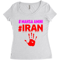 Stand With Women Mahsaa Amini Women's Triblend Scoop T-shirt | Artistshot