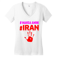 Stand With Women Mahsaa Amini Women's V-neck T-shirt | Artistshot