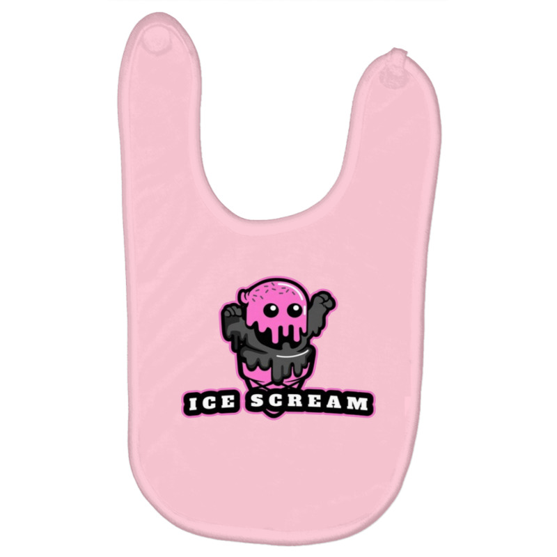 Pink Ice Cream Baby Bibs by thomas kaka | Artistshot