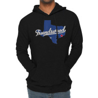 Friendswood Texas Tx Map Lightweight Hoodie | Artistshot