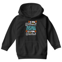 Womens Day Without Mofongo Stuffing Is Day Wasted Thanksgiving V Neck Youth Hoodie | Artistshot