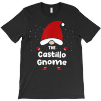 Castillo Gnome Christmas Pajama   Castillo Surname Gnome T-shirt | Artistshot