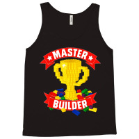 Builder Blocks Puzzle Tank Top | Artistshot