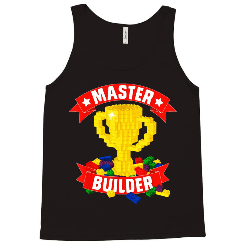 Builder Blocks Puzzle Tank Top by fidele milio | Artistshot