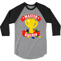 Builder Blocks Puzzle 3/4 Sleeve Shirt | Artistshot