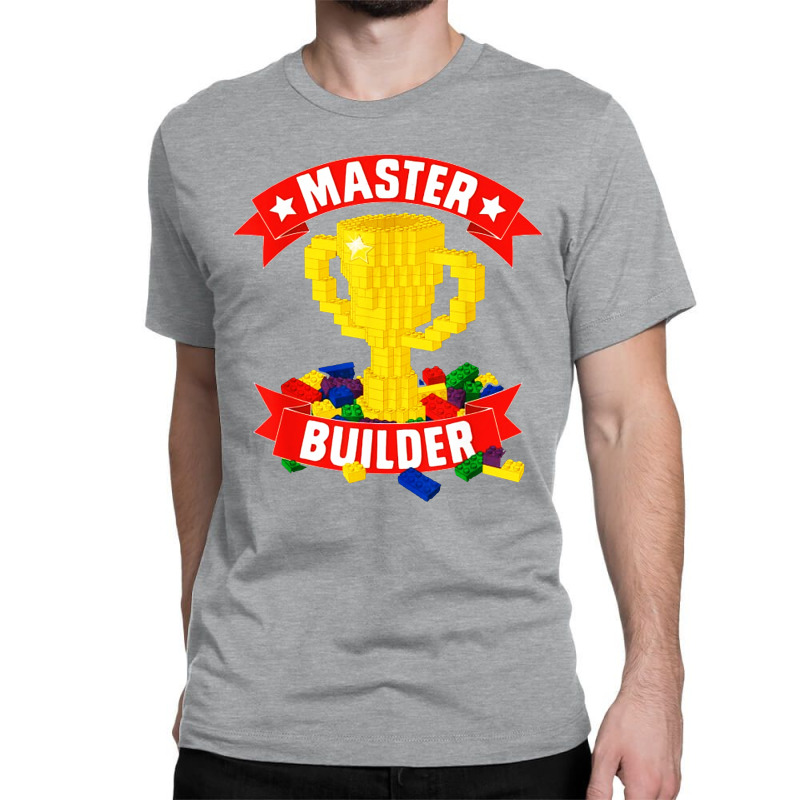 Builder Blocks Puzzle Classic T-shirt by fidele milio | Artistshot