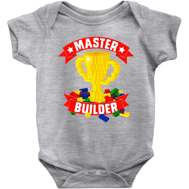 Builder Blocks Puzzle Baby Bodysuit by fidele milio | Artistshot