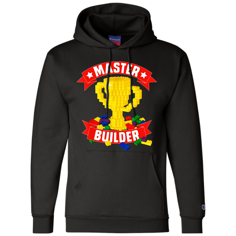 Builder Blocks Puzzle Champion Hoodie by fidele milio | Artistshot