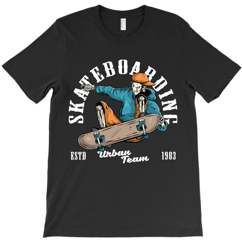 Cool Skateboarder, Cool Skateboarder Art, Cool Skateboarder Painting,  T-shirt | Artistshot