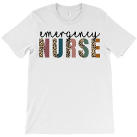 Leopard Emergency Nurse Er Trauma & Emergency Department Long Sleeve T-shirt | Artistshot