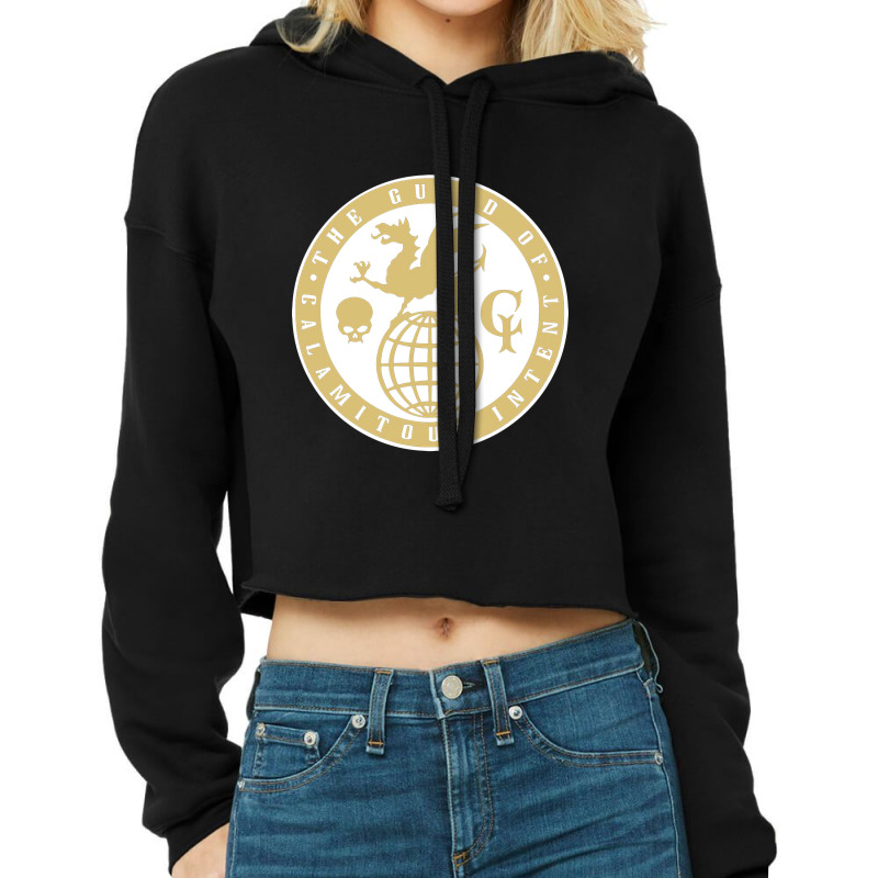 Guild Of Calamitous Intent Cropped Hoodie by muello | Artistshot