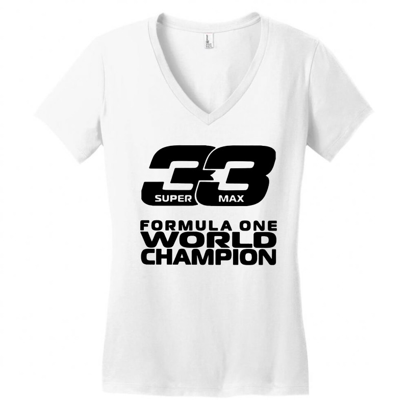 World Champion  33 Women's V-Neck T-Shirt by fidele milio | Artistshot