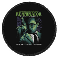 Reanimator, Re-animator, Herbert West Round Patch | Artistshot