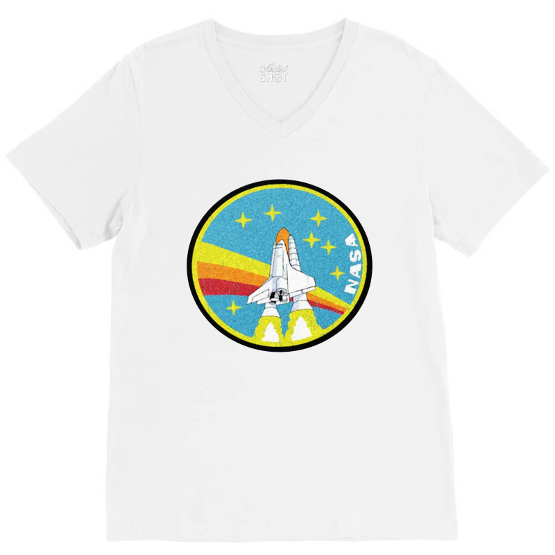 Astronaut Vintage V-neck Tee | Artistshot