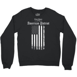 Free Since 1776 - American Patriot Crewneck Sweatshirt | Artistshot