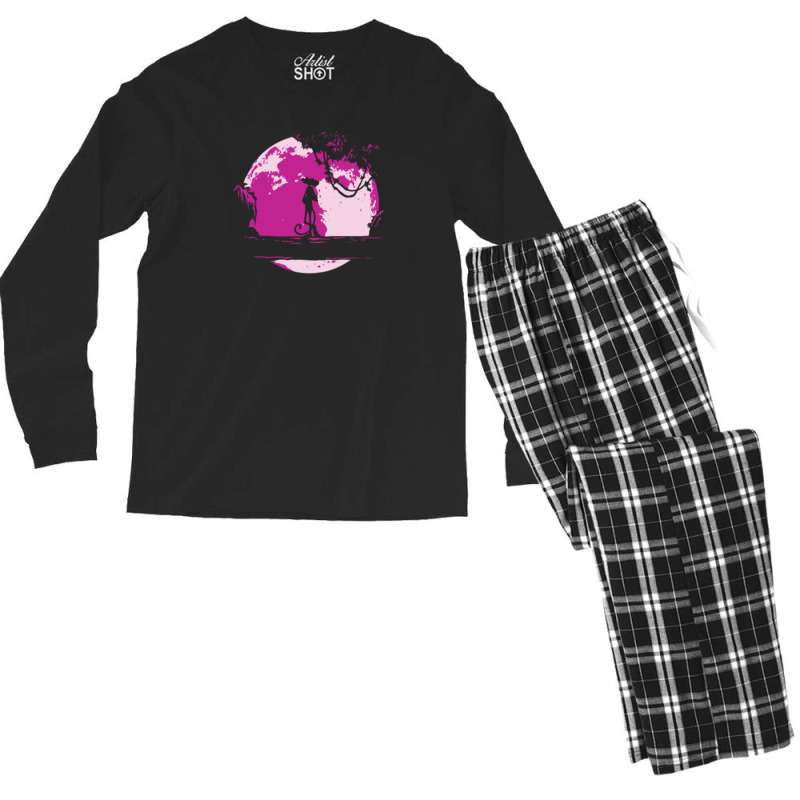 Pink Men's Long Sleeve Pajama Set by Disgus_Thing | Artistshot