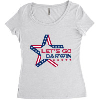 Let's Go Darwin Women's Triblend Scoop T-shirt | Artistshot