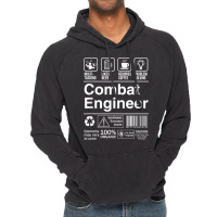 Combat Engineer Shopping Label Problem Solver T Shirt Vintage Hoodie | Artistshot