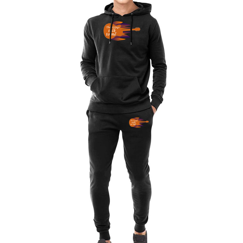 Guitar Strings Hoodie & Jogger set by cm-arts | Artistshot