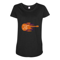 Guitar Strings Maternity Scoop Neck T-shirt | Artistshot