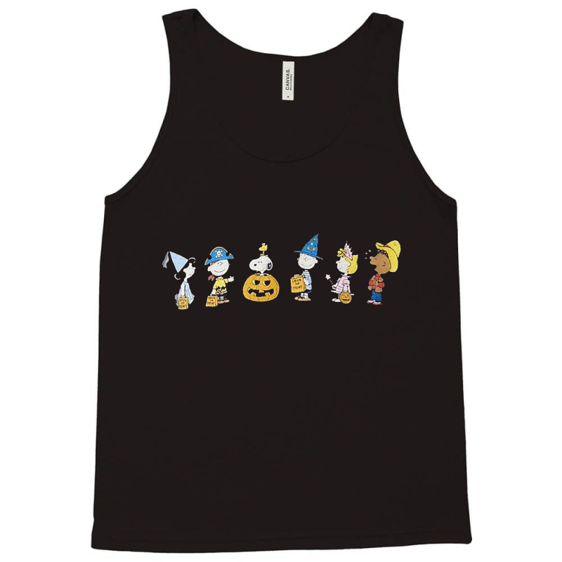 Peanuts Halloween Tank Top | Artistshot