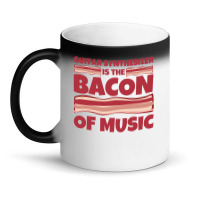 Guitar Synthesizer Gifts   Bacon Of Music Magic Mug | Artistshot